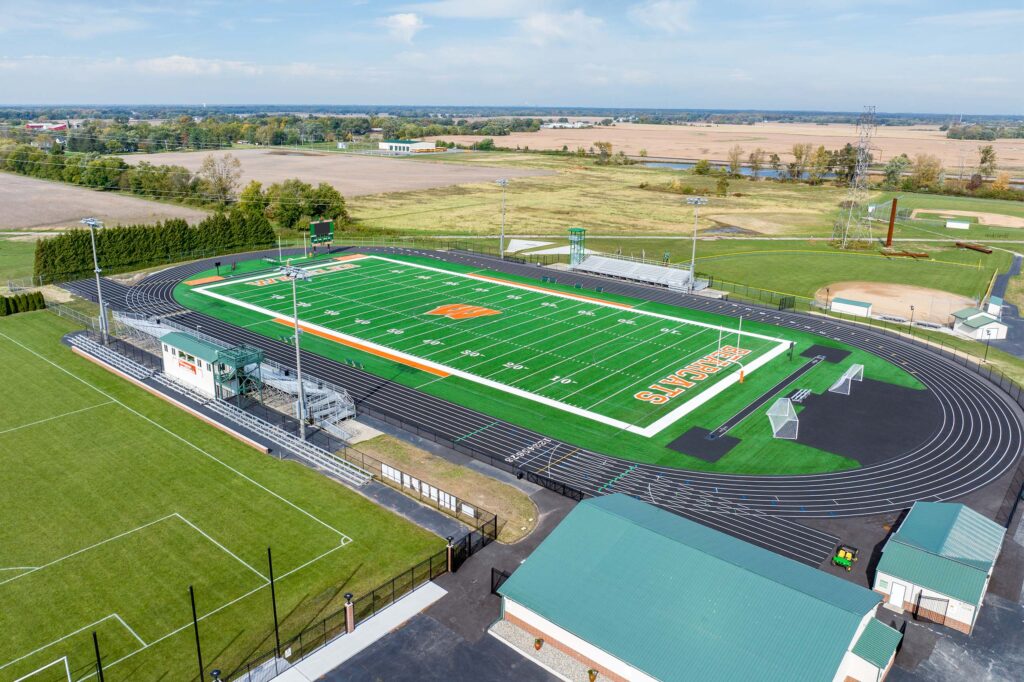 Wheeler High School Turf Football Field and Track