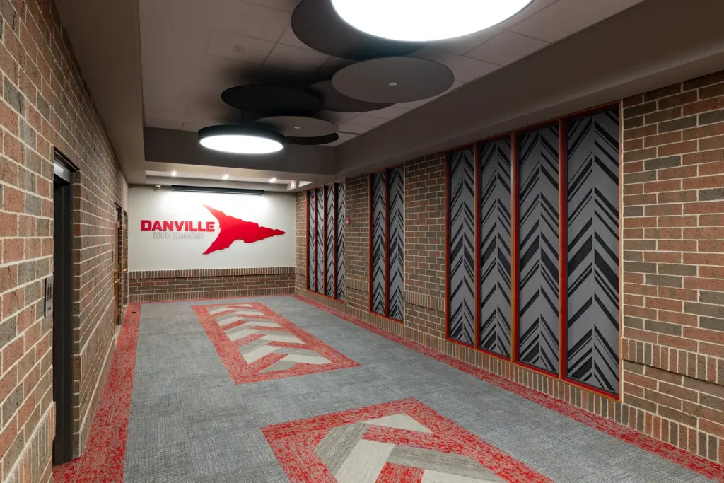 Danville South Elementary School Corridor