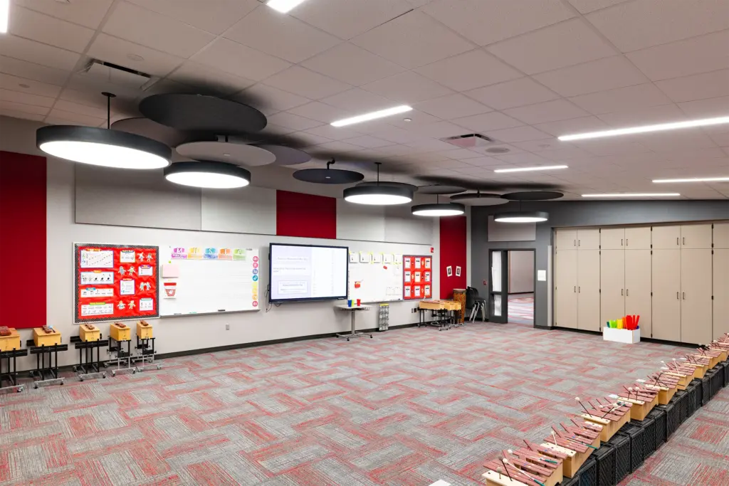Danville South Elementary School Music Room