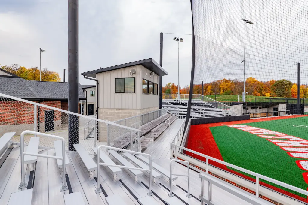 NorthWood High School Baseball Softball Pressbox