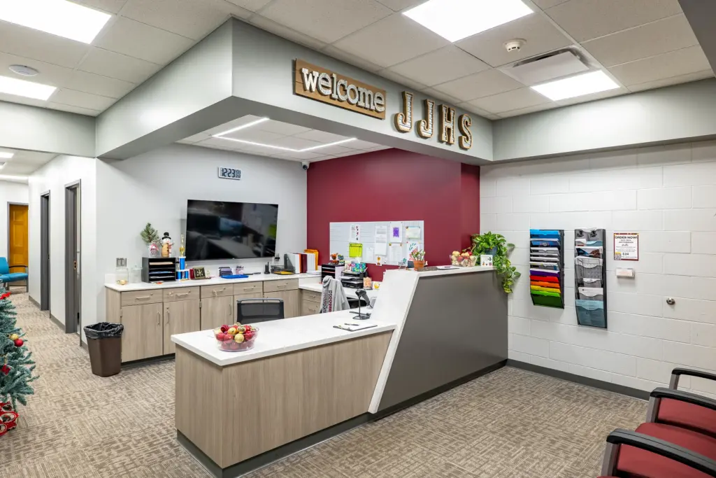 Baugo Jimtown Junior High School Office Entrance