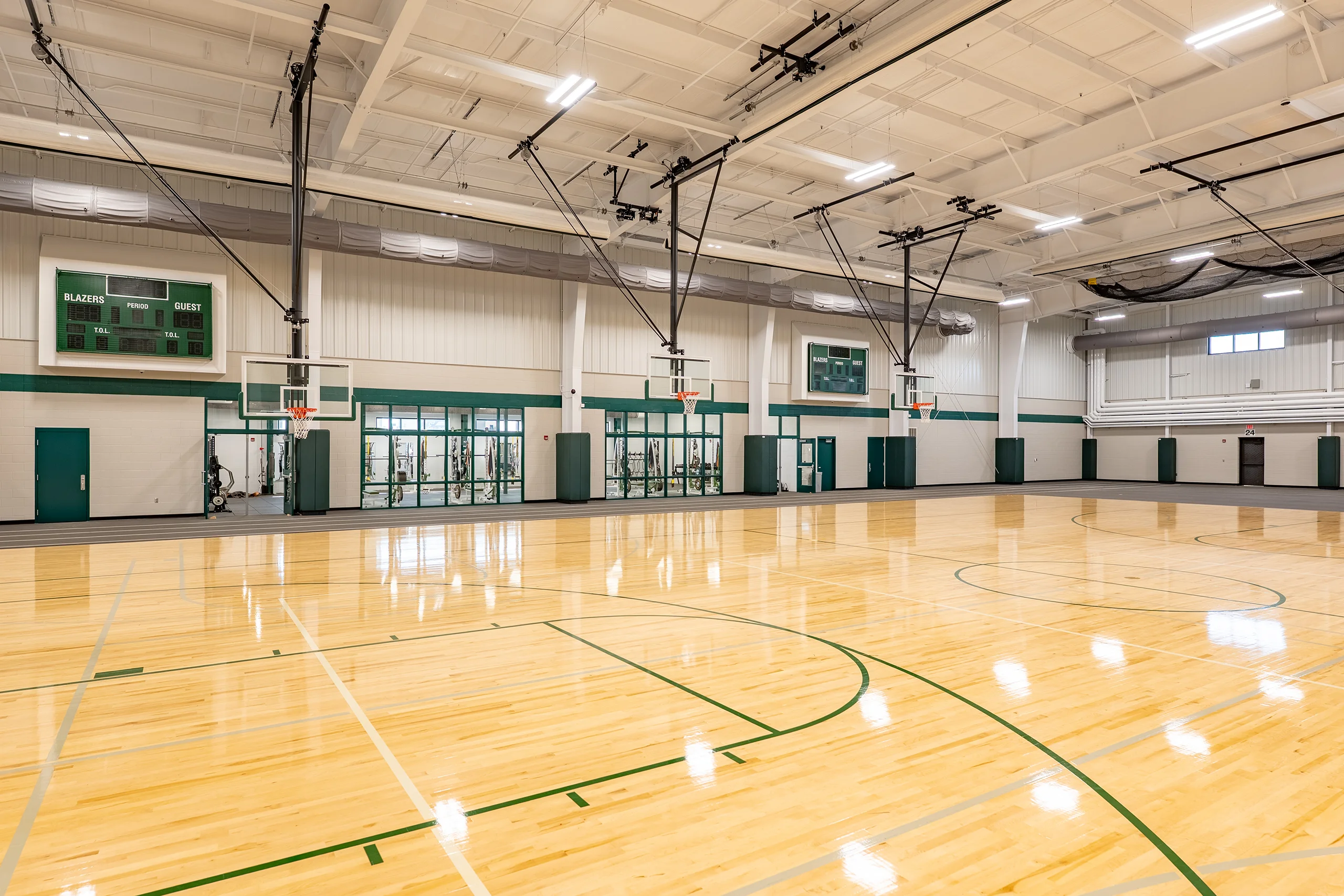 Eastside Jr/Sr High School Fieldhouse Addition Court