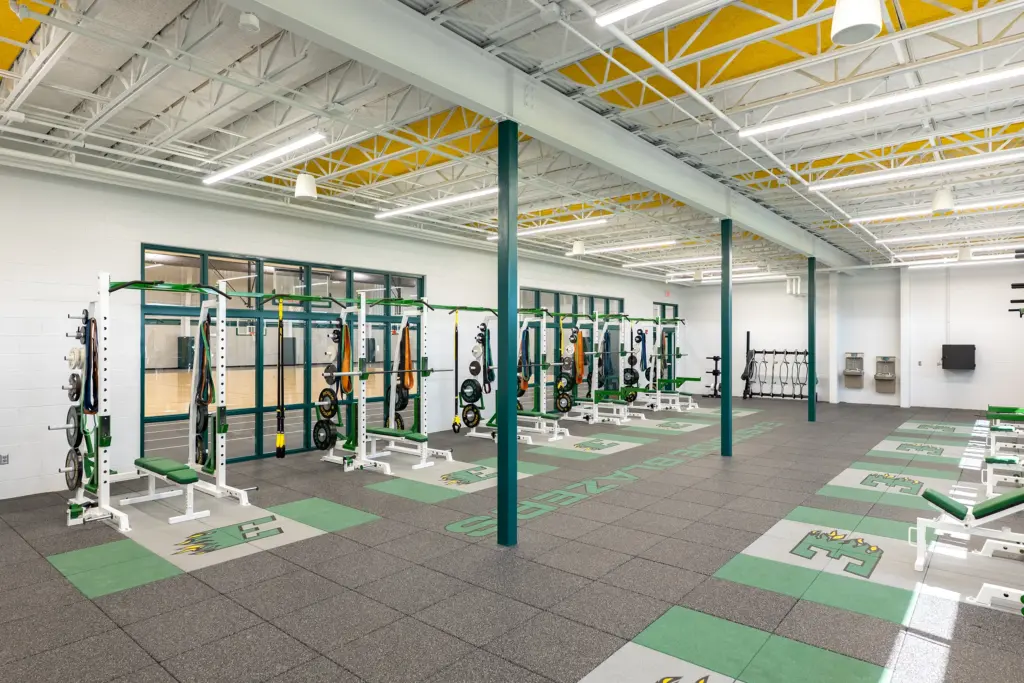Eastside Jr/Sr High School Fieldhouse Addition Weight Room
