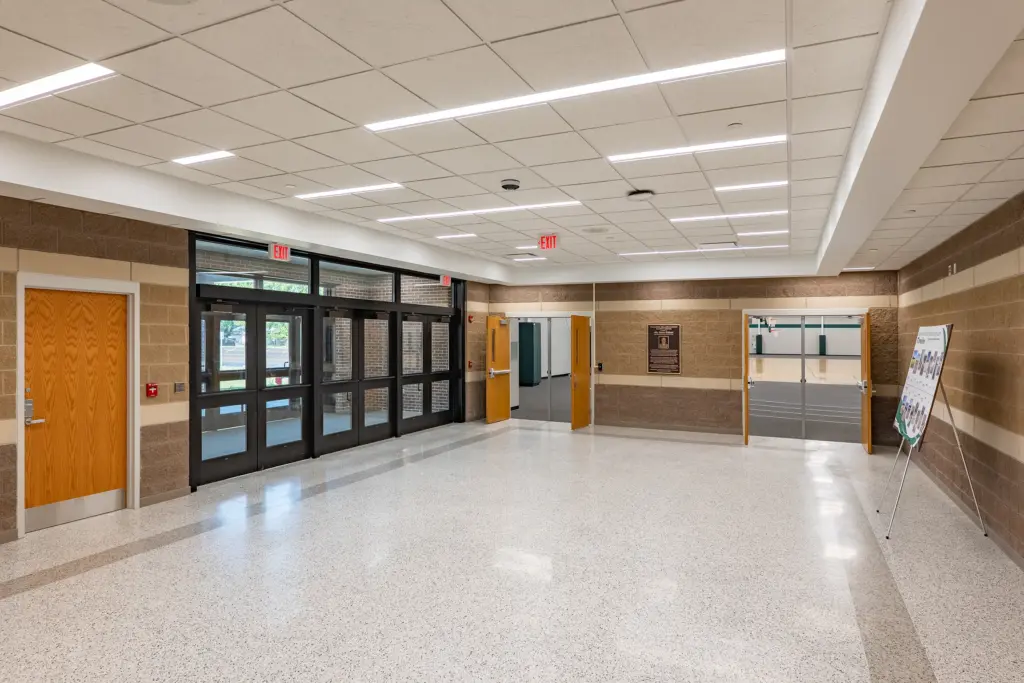Eastside Jr/Sr High School Fieldhouse Addition Entrance Foyer