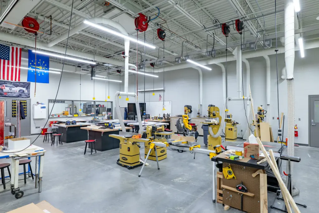 New Palestine High School Shop