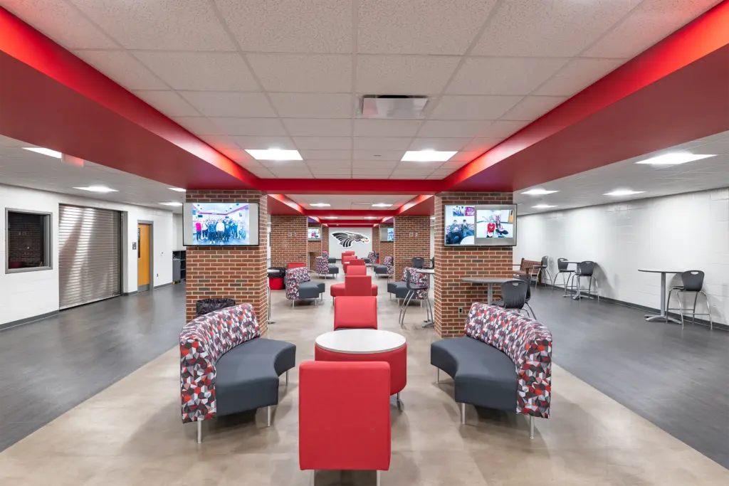 New Palestine High School Commons