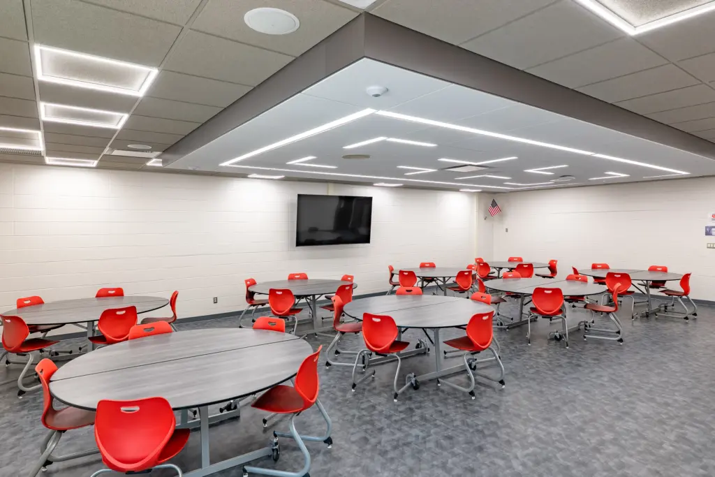 Plymouth High School CTE Culinary Serving Room