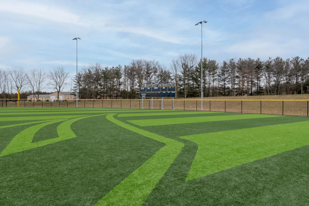 Fairfield Jr-Sr High School Athletic Complex Baseball Field and Scoreboard