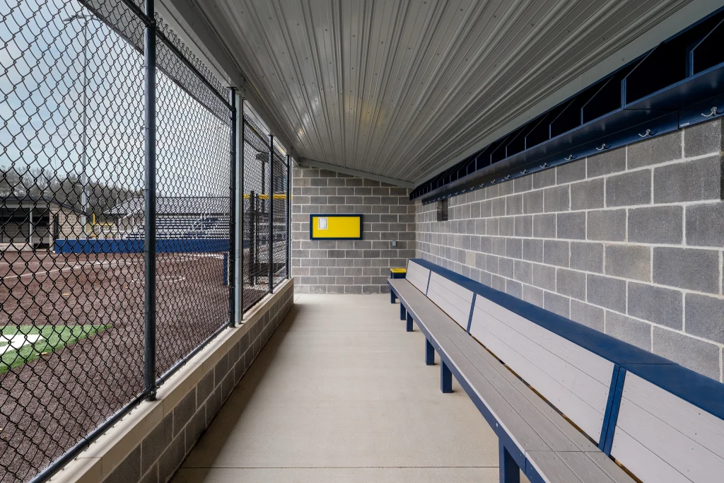 Fairfield Jr-Sr High School Athletic Complex, Softball Dugout