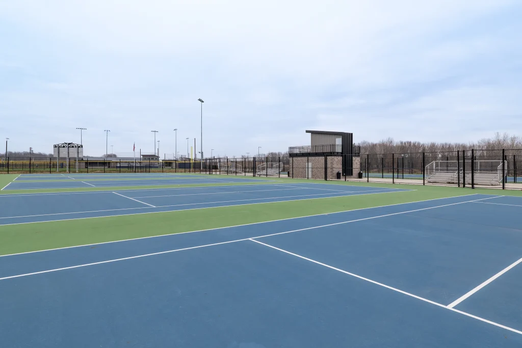 Fairfield Jr-Sr High School Athletic Complex, Tennis Courts