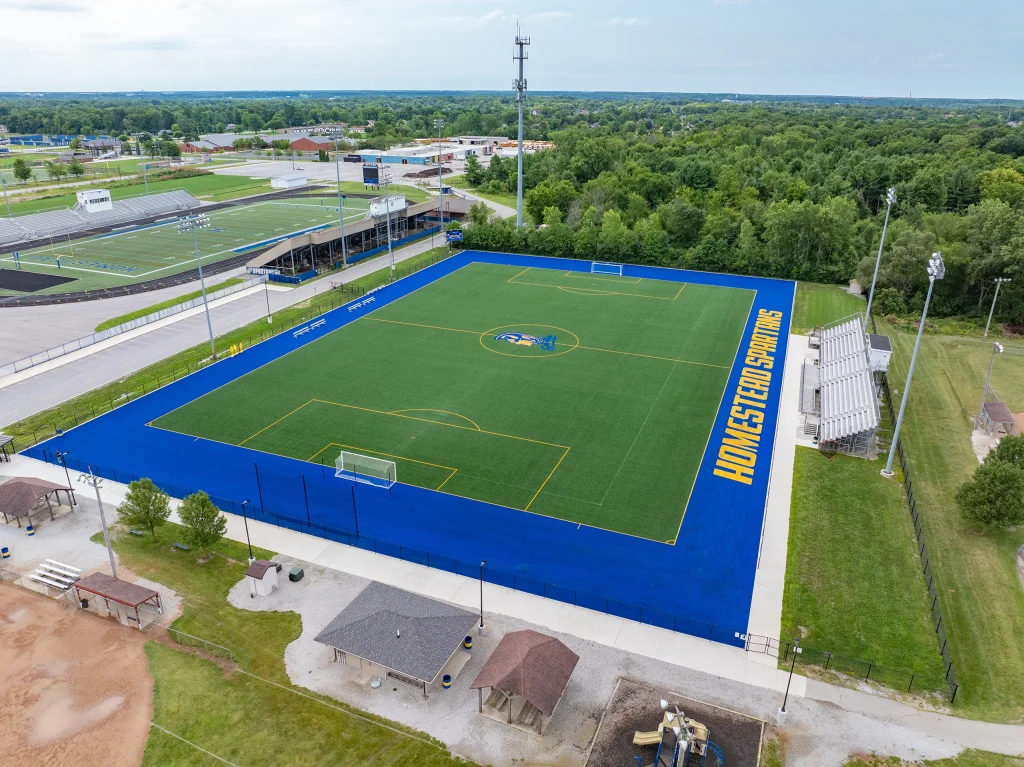Homestead High School Turf Soccer Field