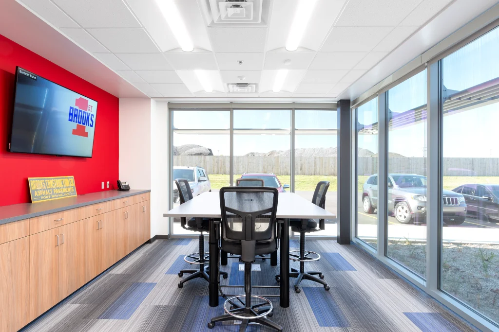 Brooks Construction Headquarters Work Space