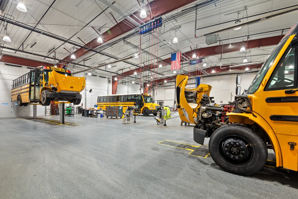 DeKalb County Eastern CSD New Transportation Bus Garage
