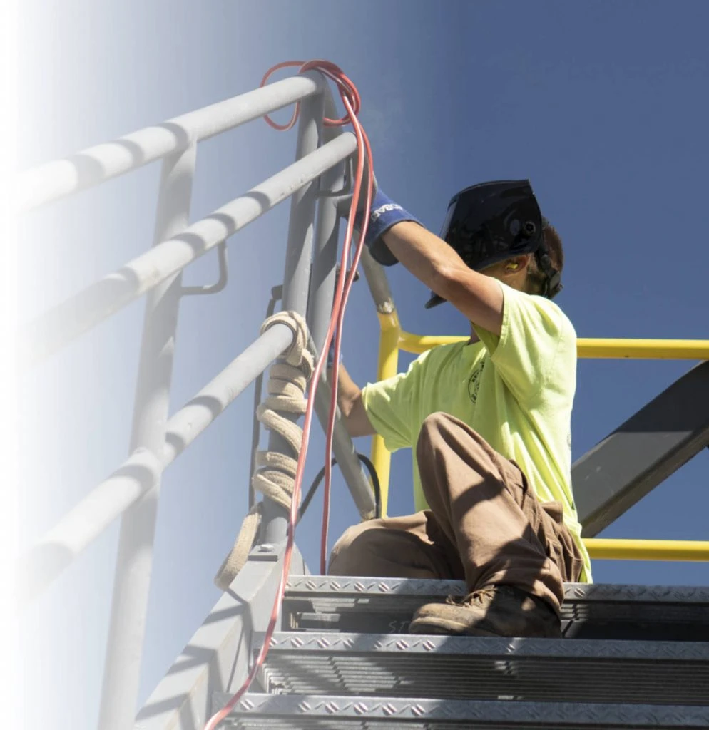 construction worker on job site