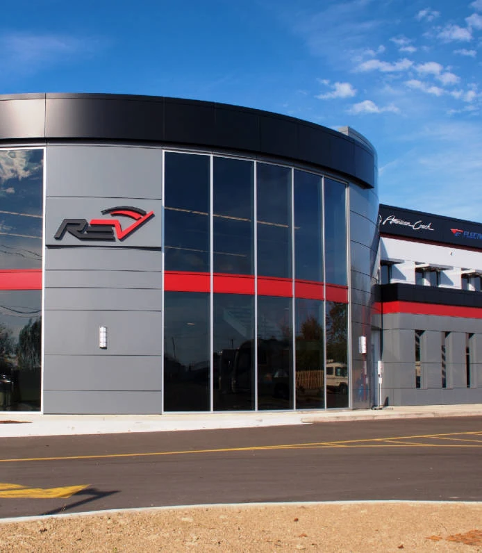 exterior of building