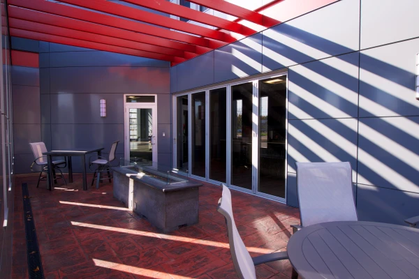 Exterior of Rev Visitor Center Facility