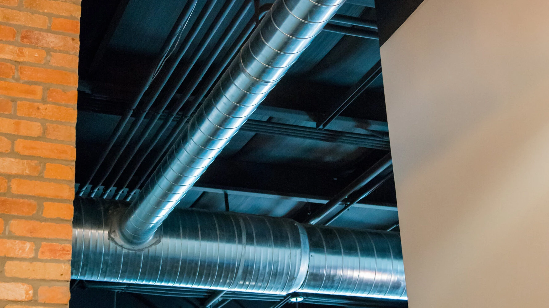 interior of Premier Truck Rental second floor renovation