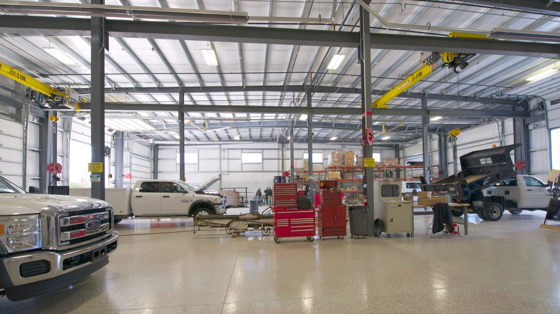 Premier Truck Rental Interior Structure