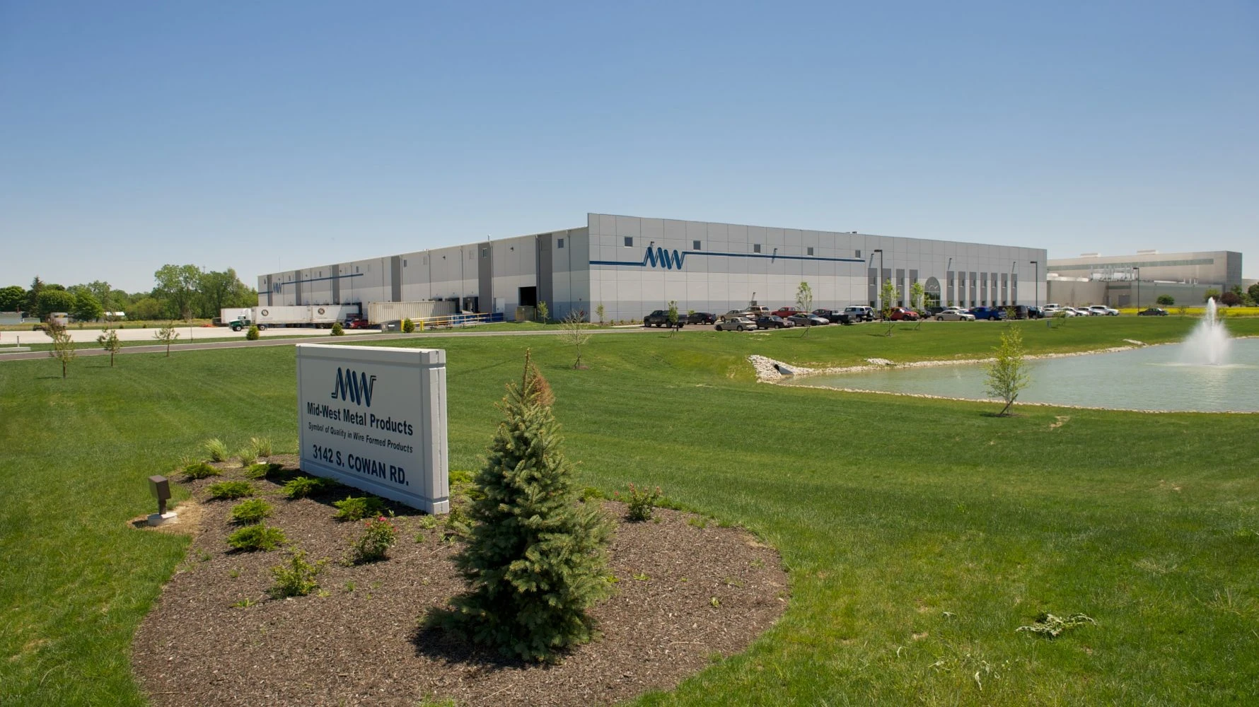 exterior of Midwest Metals building