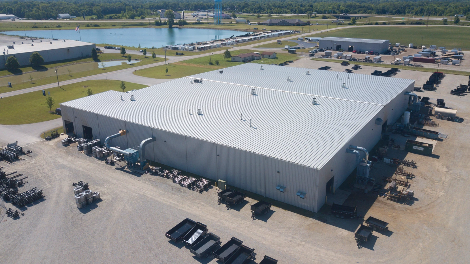 aerial view of NOVAE Corp. building