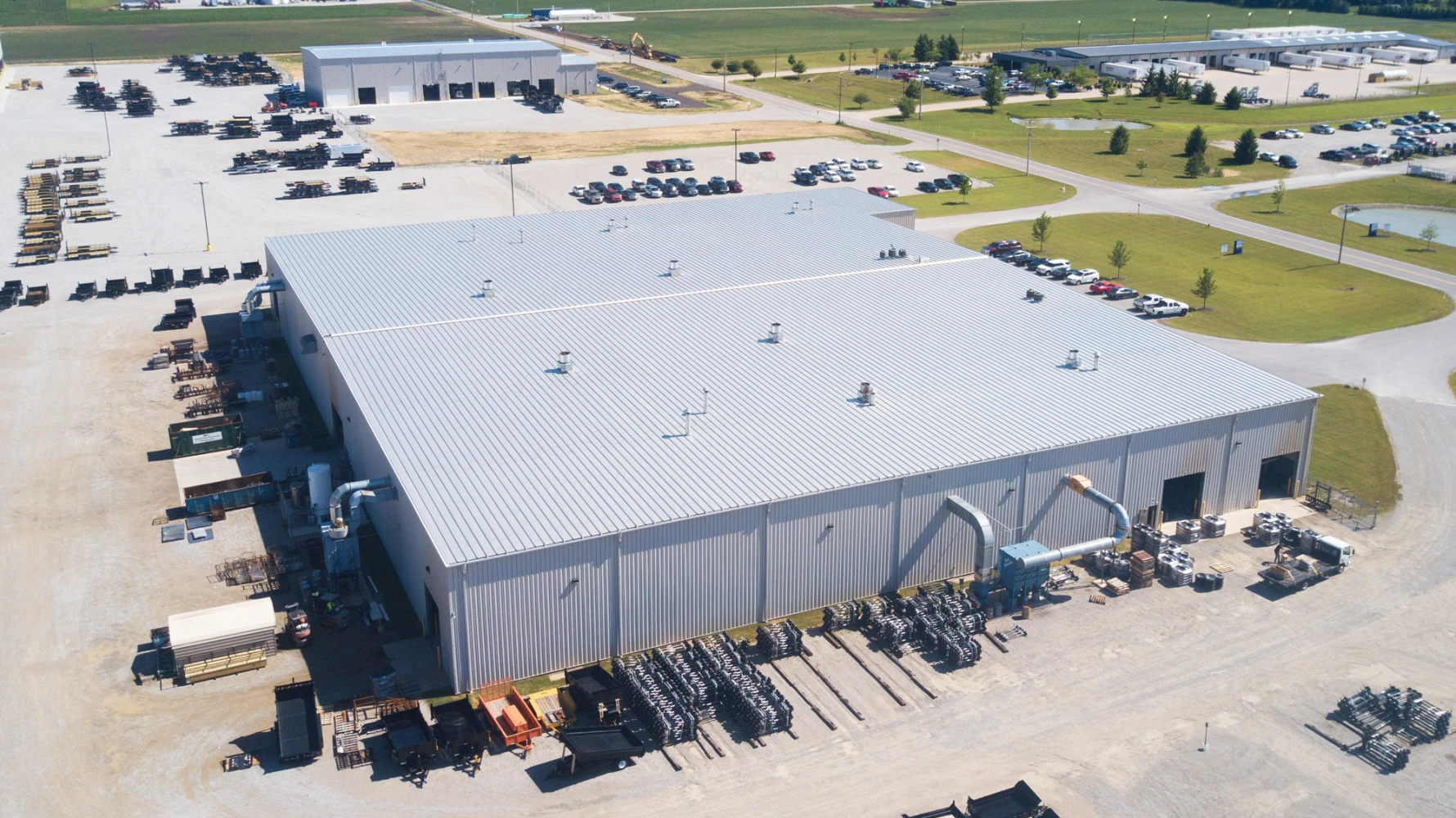 aerial view of NOVAE Corp. building