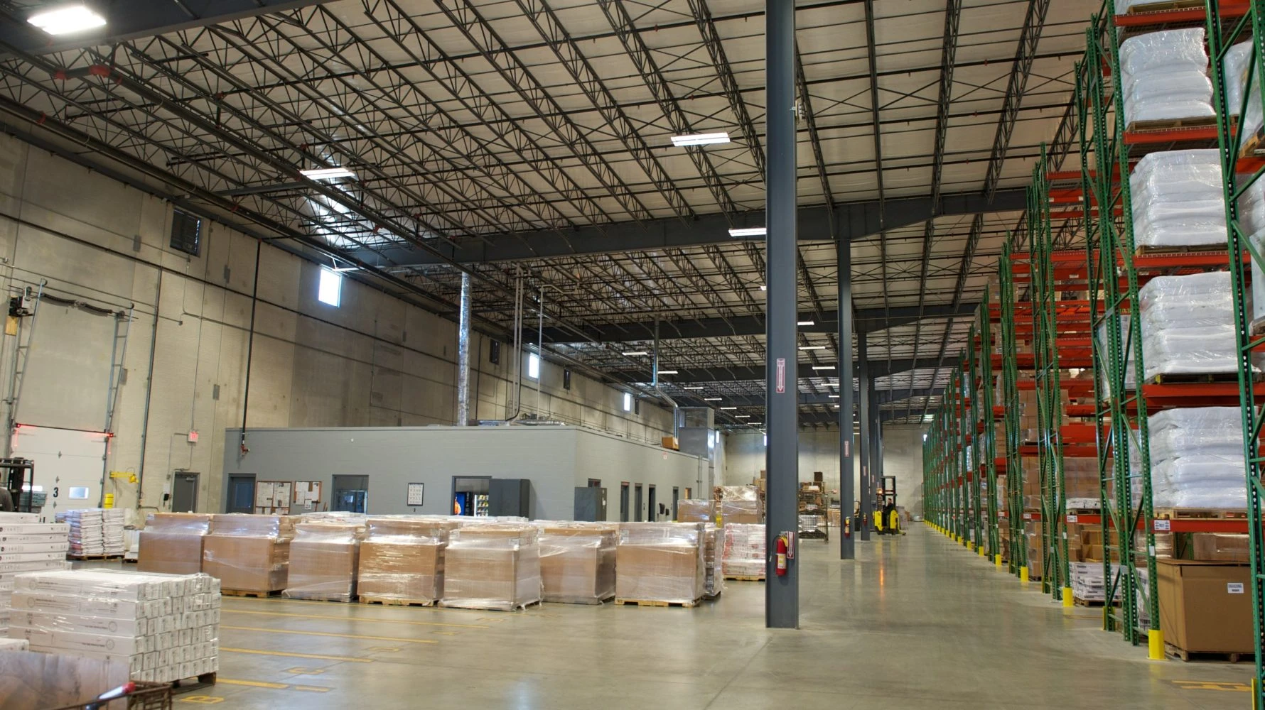 interior of Midwest Metals warehouse