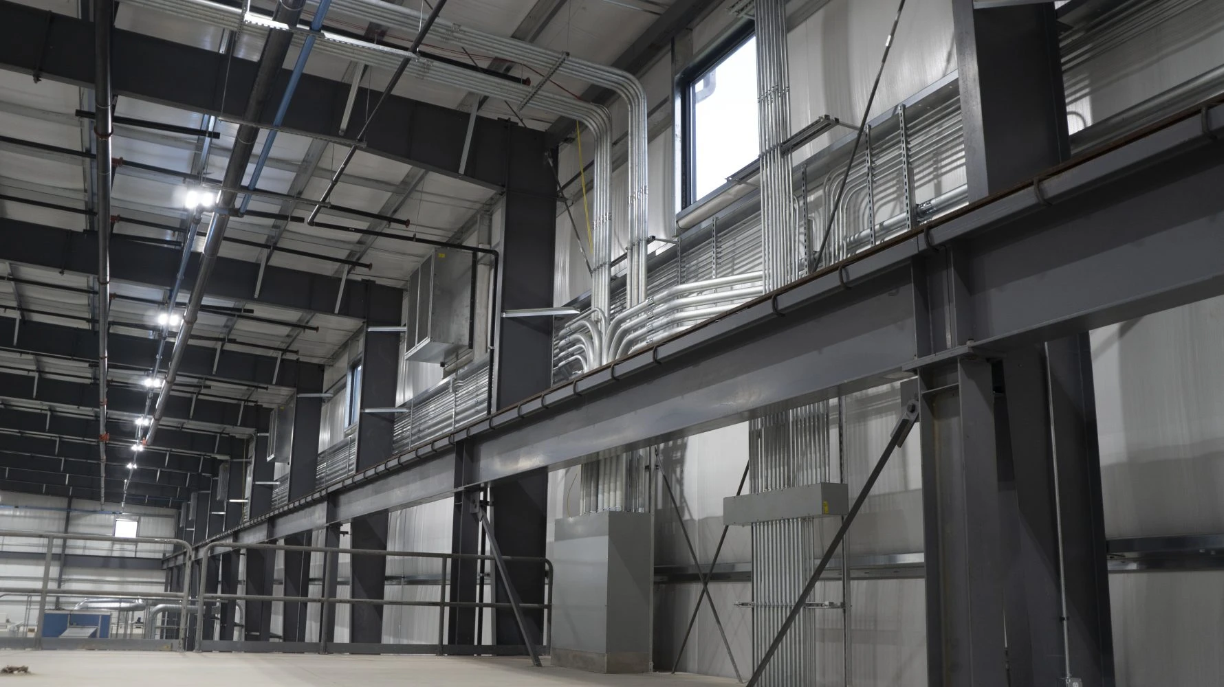 interior of INOX Briner Building Project