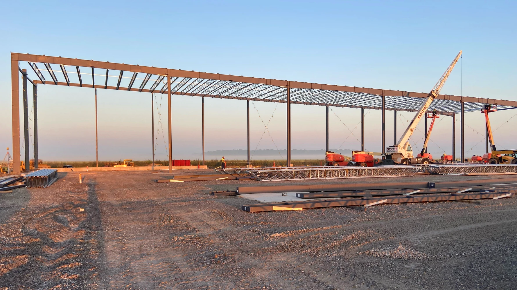 exterior construction in progress