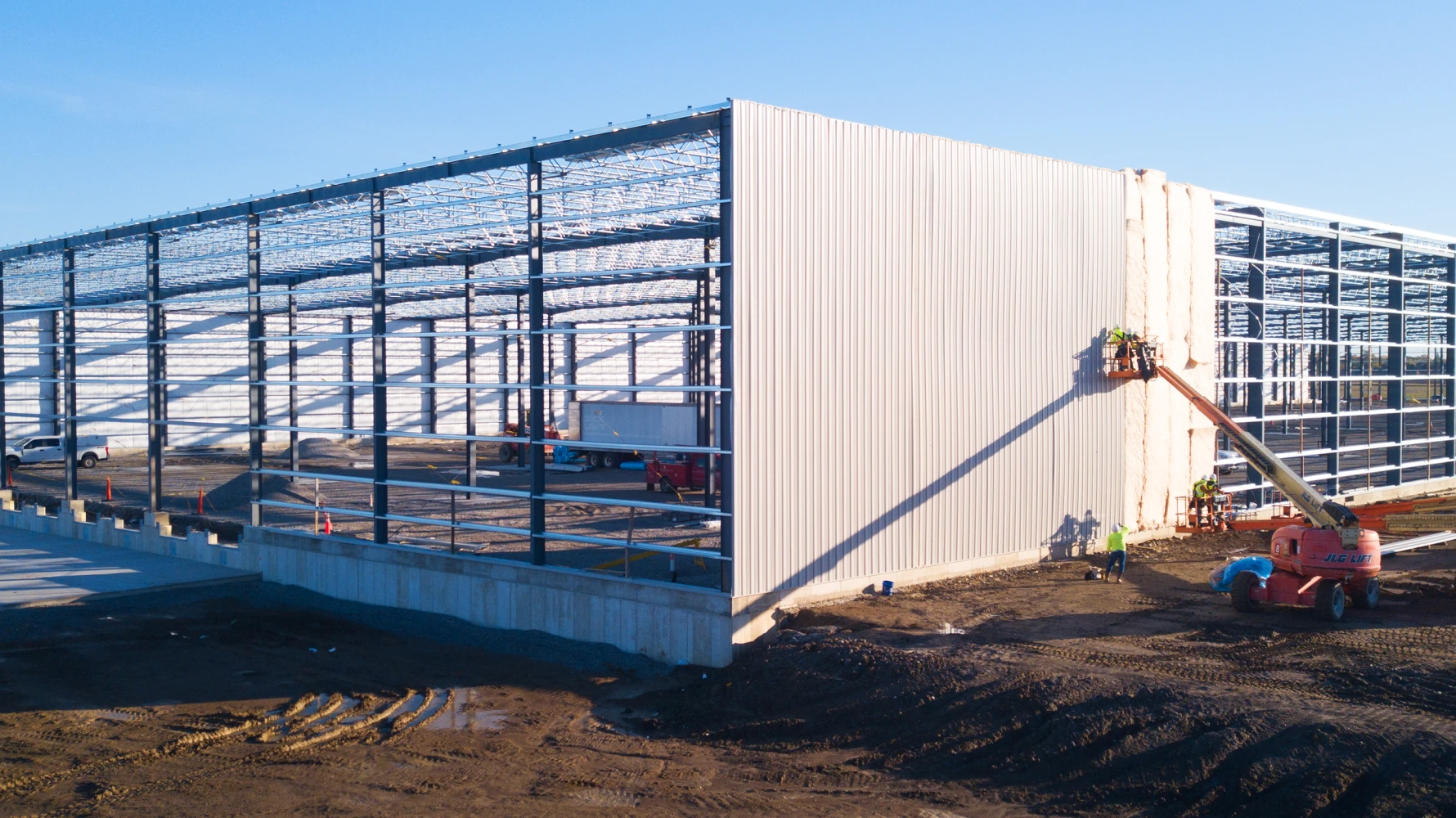 exterior construction in progress