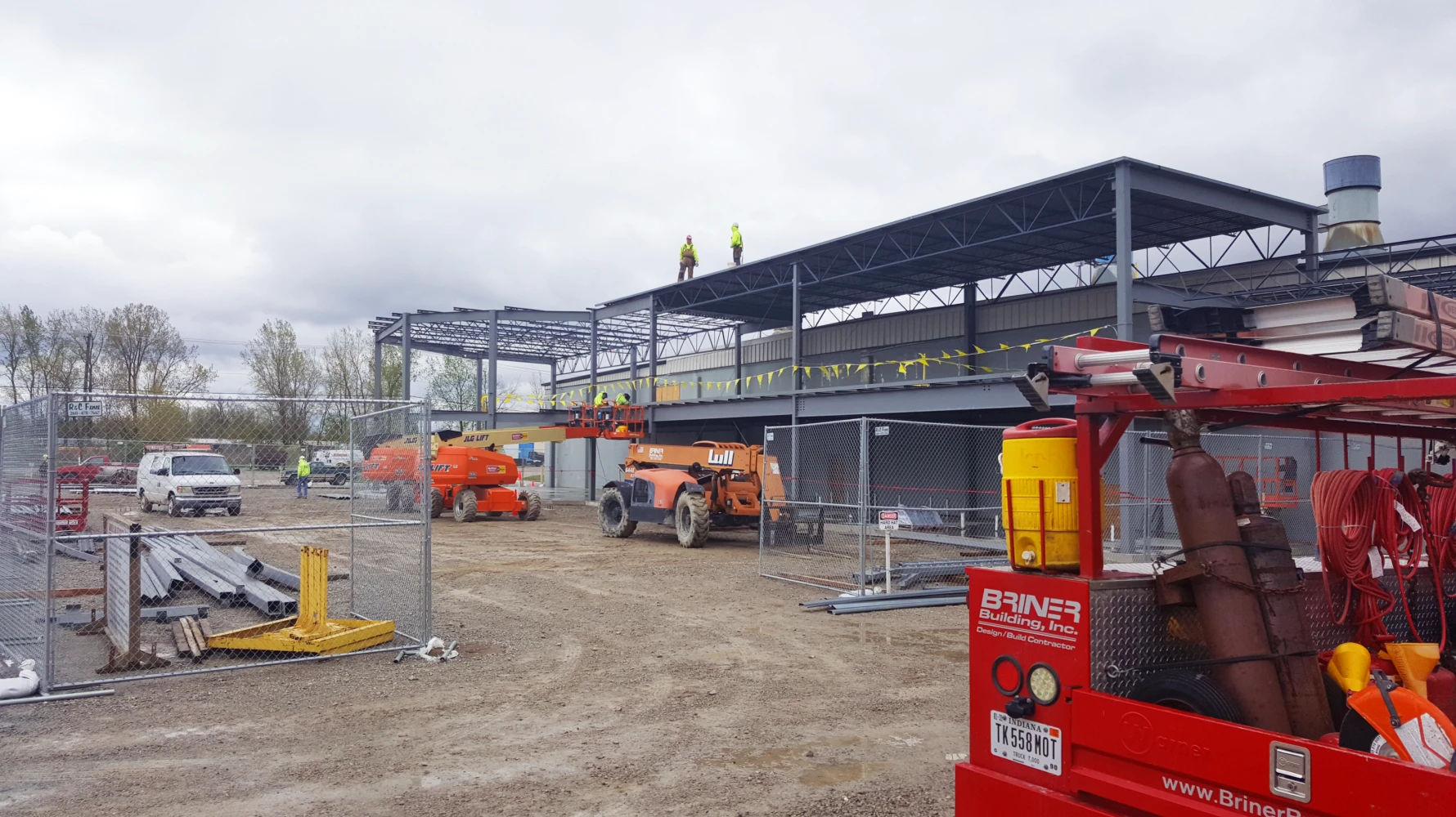 REV construction in progress