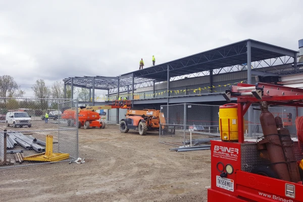 REV construction in progress