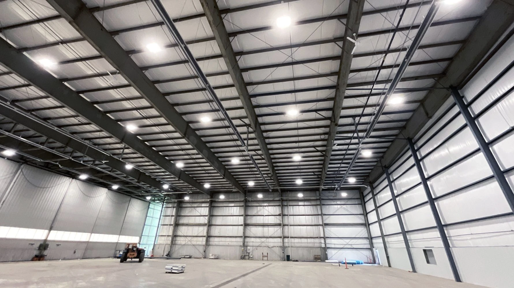 interior of Aircraft Hangar building