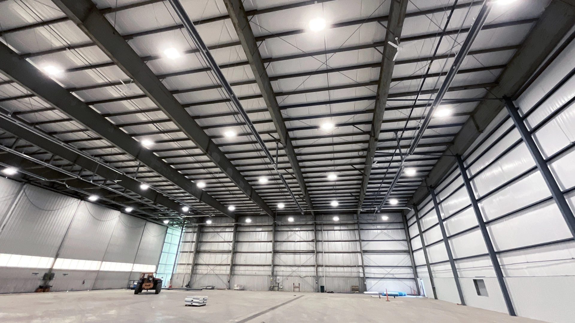interior of Aircraft Hangar building