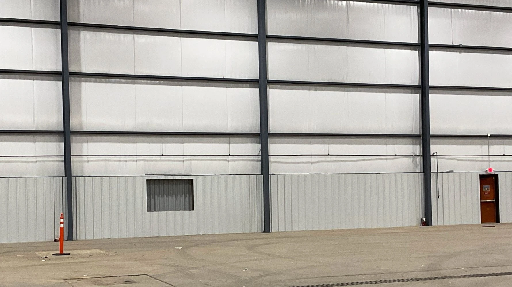interior of Aircraft Hangar building
