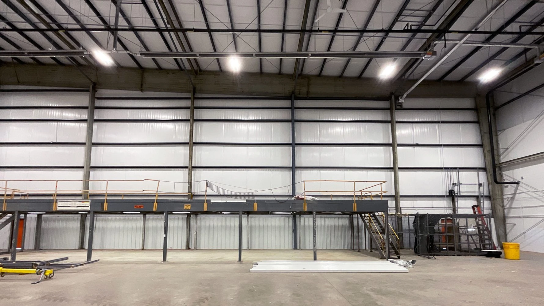 interior of Aircraft Hangar building