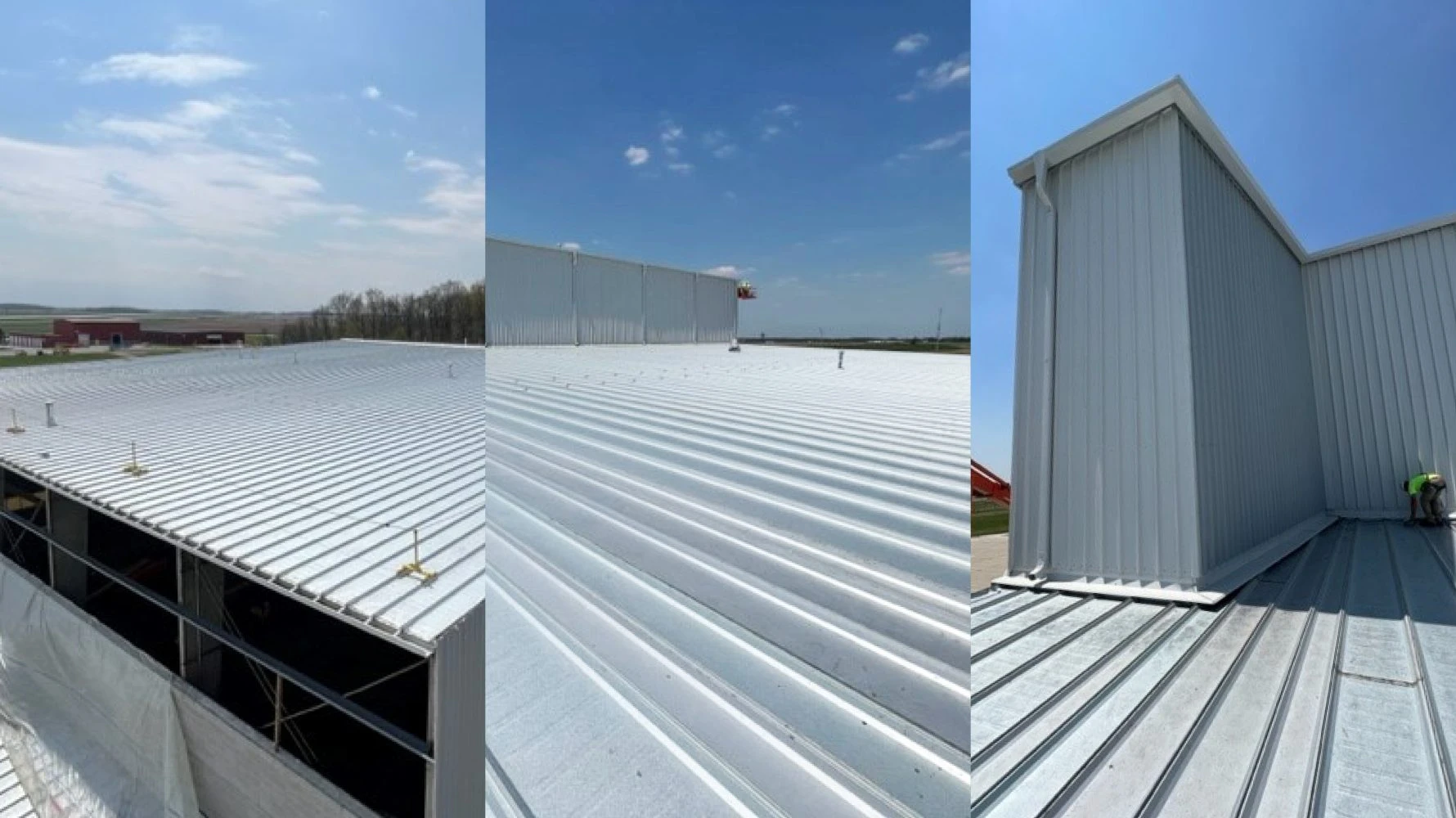 exterior of Aircraft Hangar building