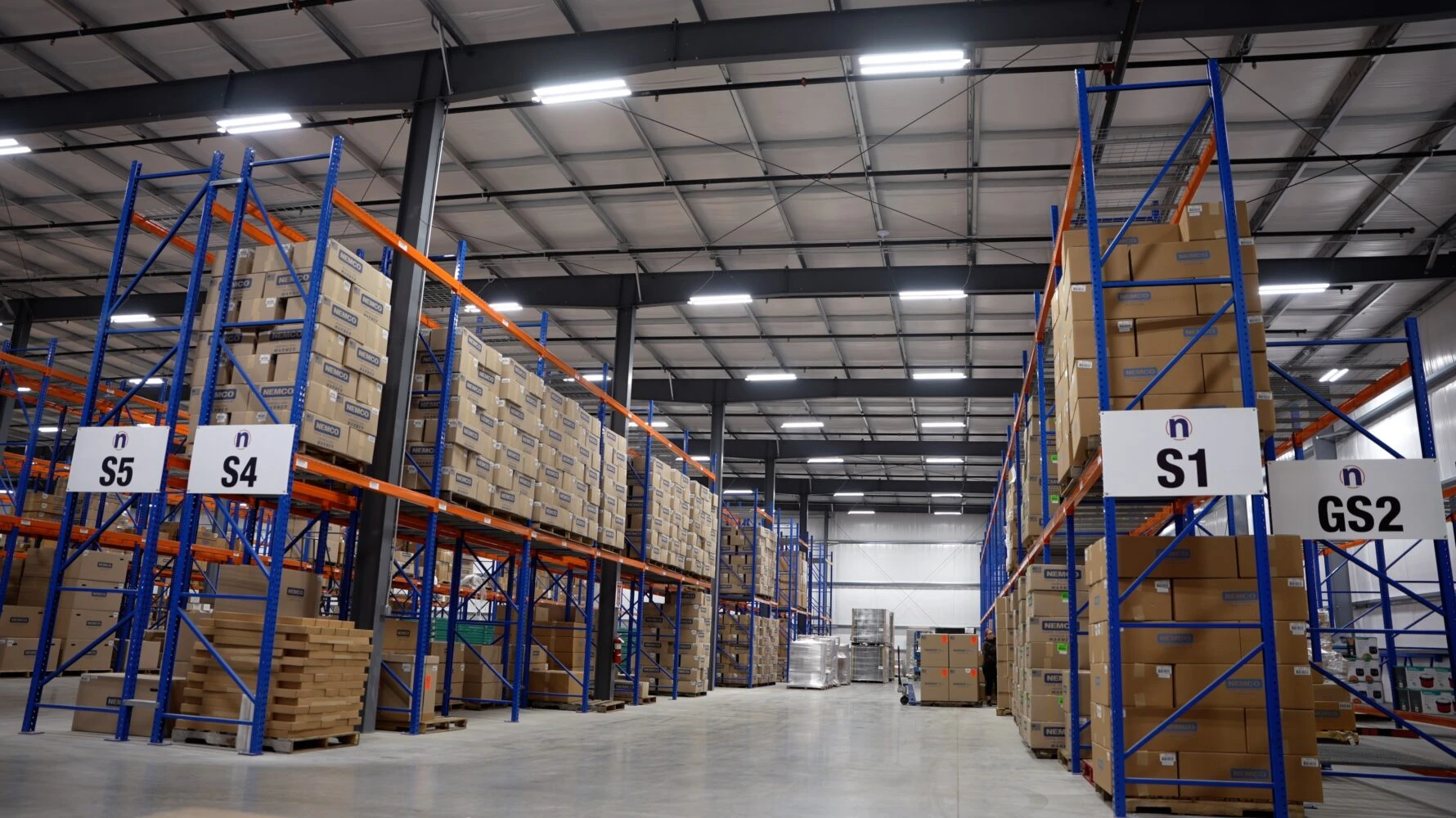 interior of Nemco building