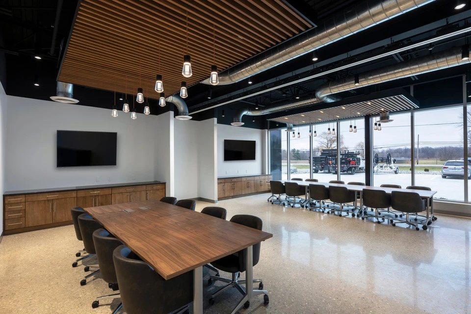 interior view of PTR building