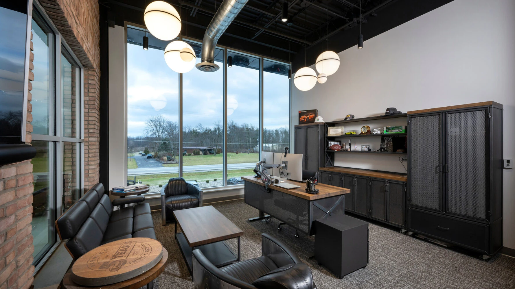 interior view of PTR building