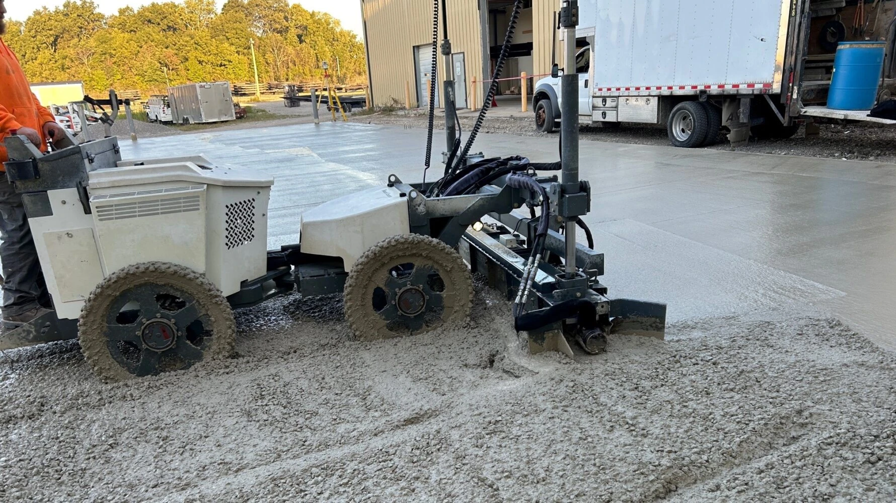 exterior shot of concrete