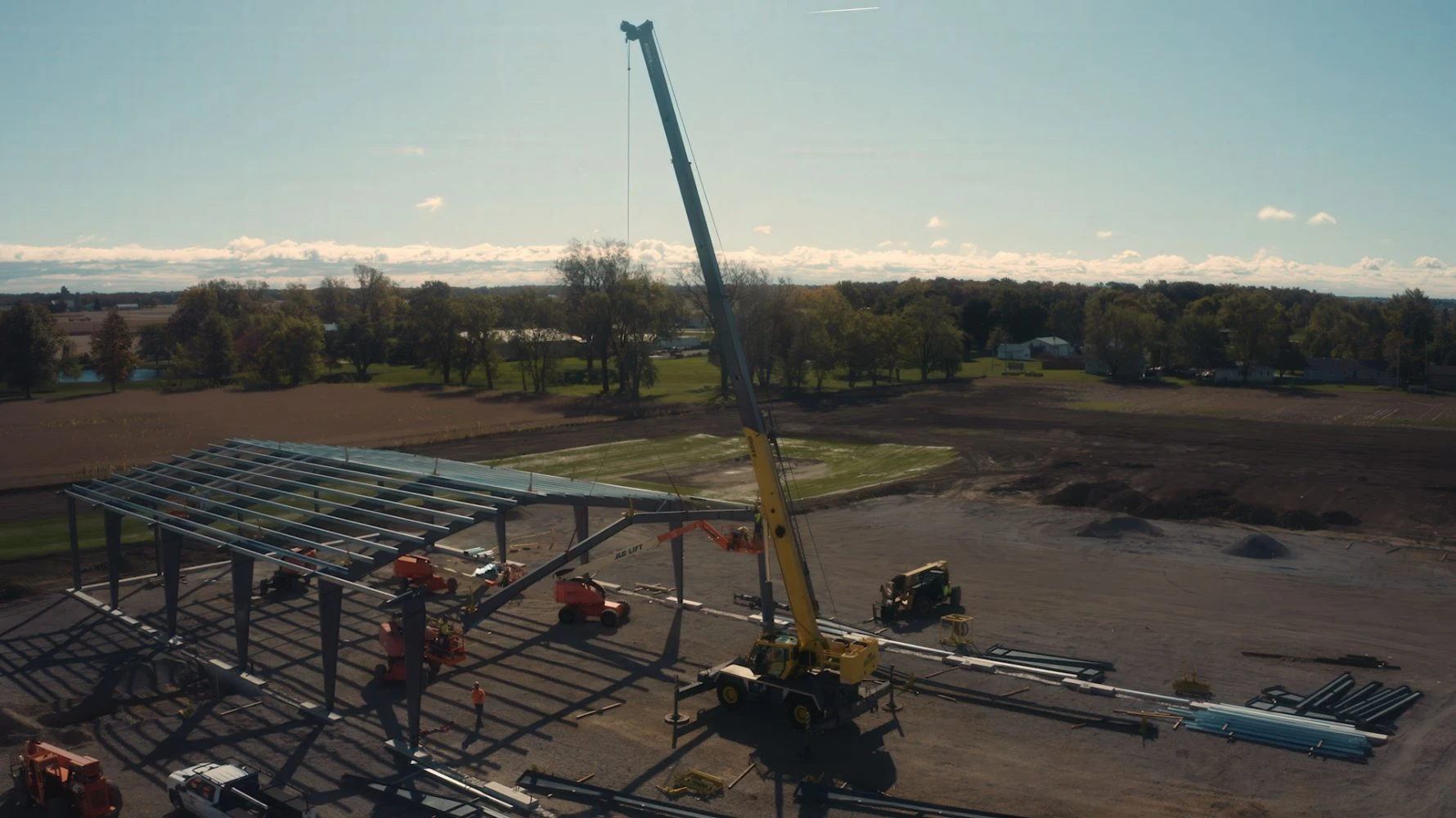 Berne City Building framework construction