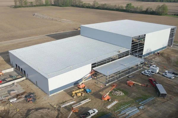 Finished Almco construction site
