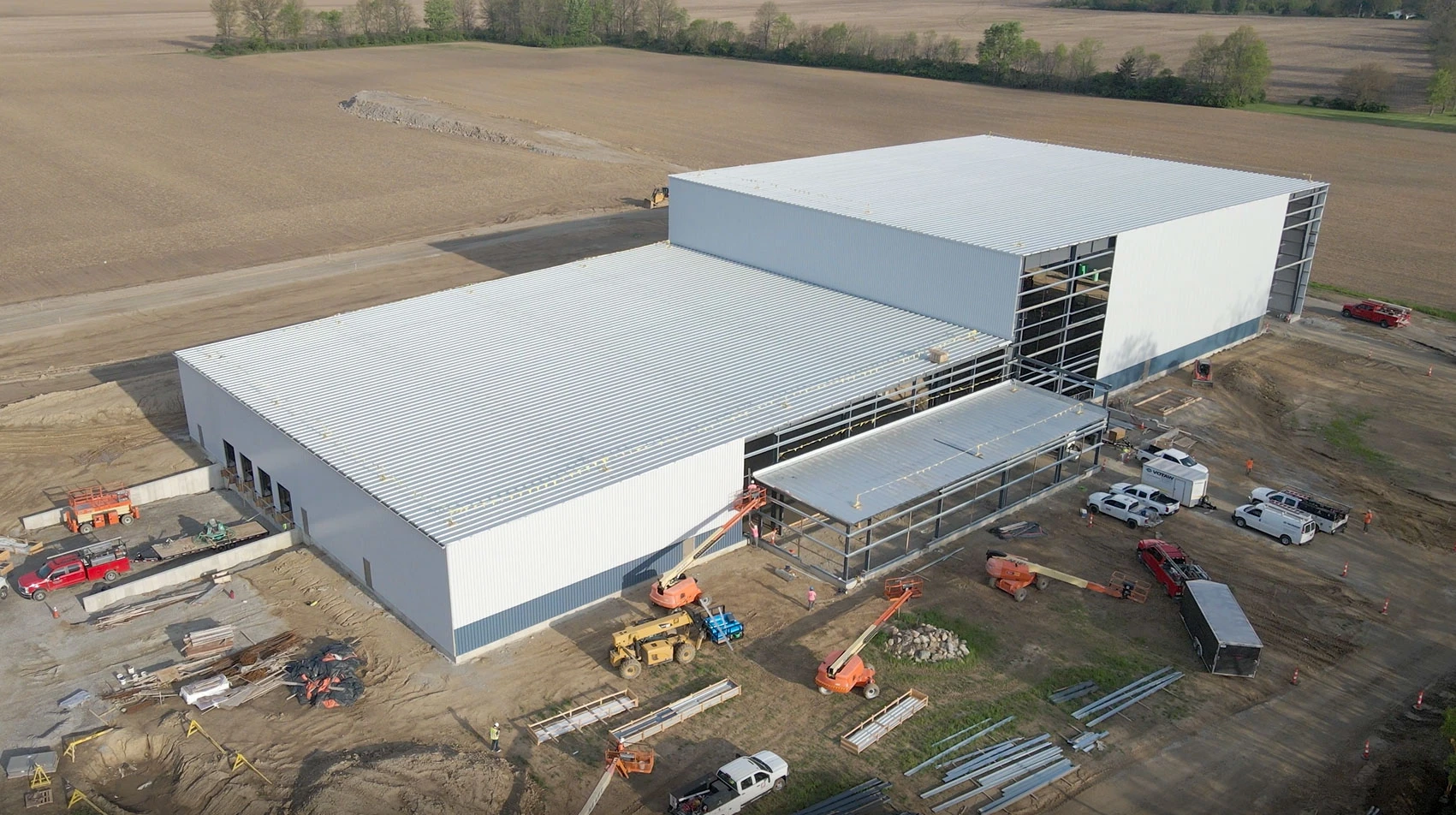Finished Almco construction site