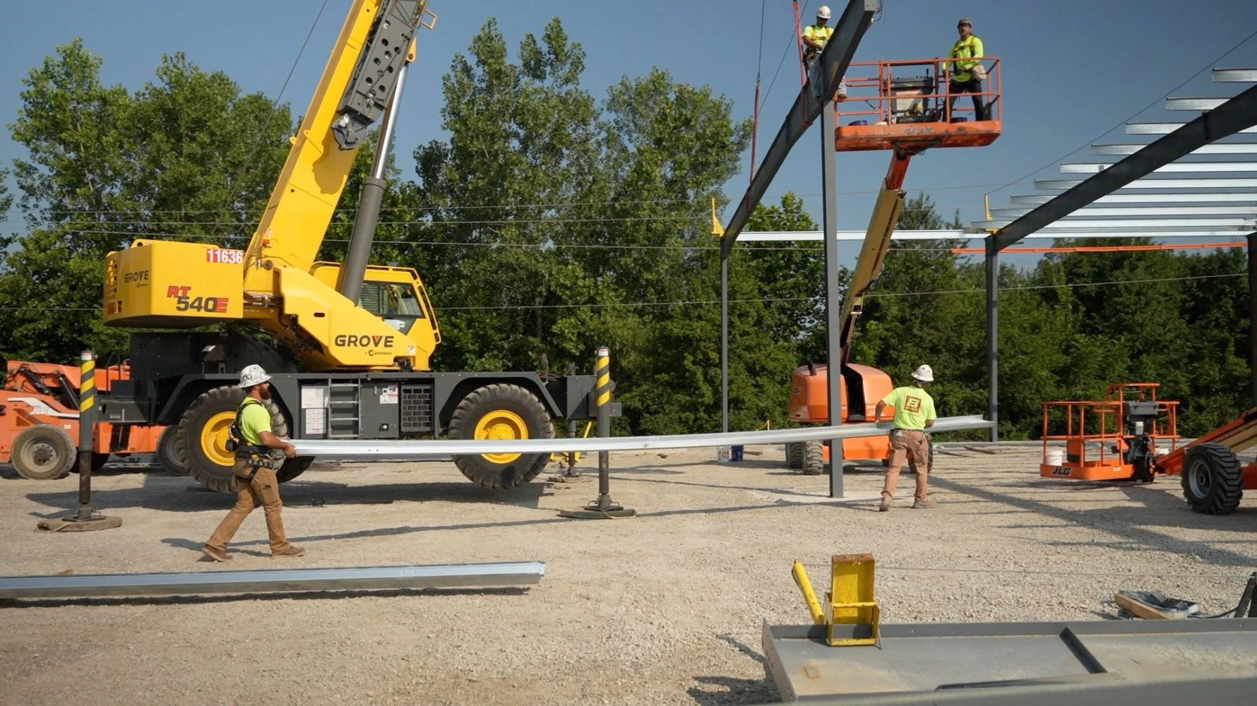 Arden drive construction site