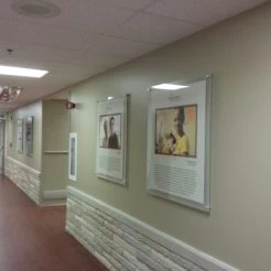 Ronal McDonald posters acrylic frames