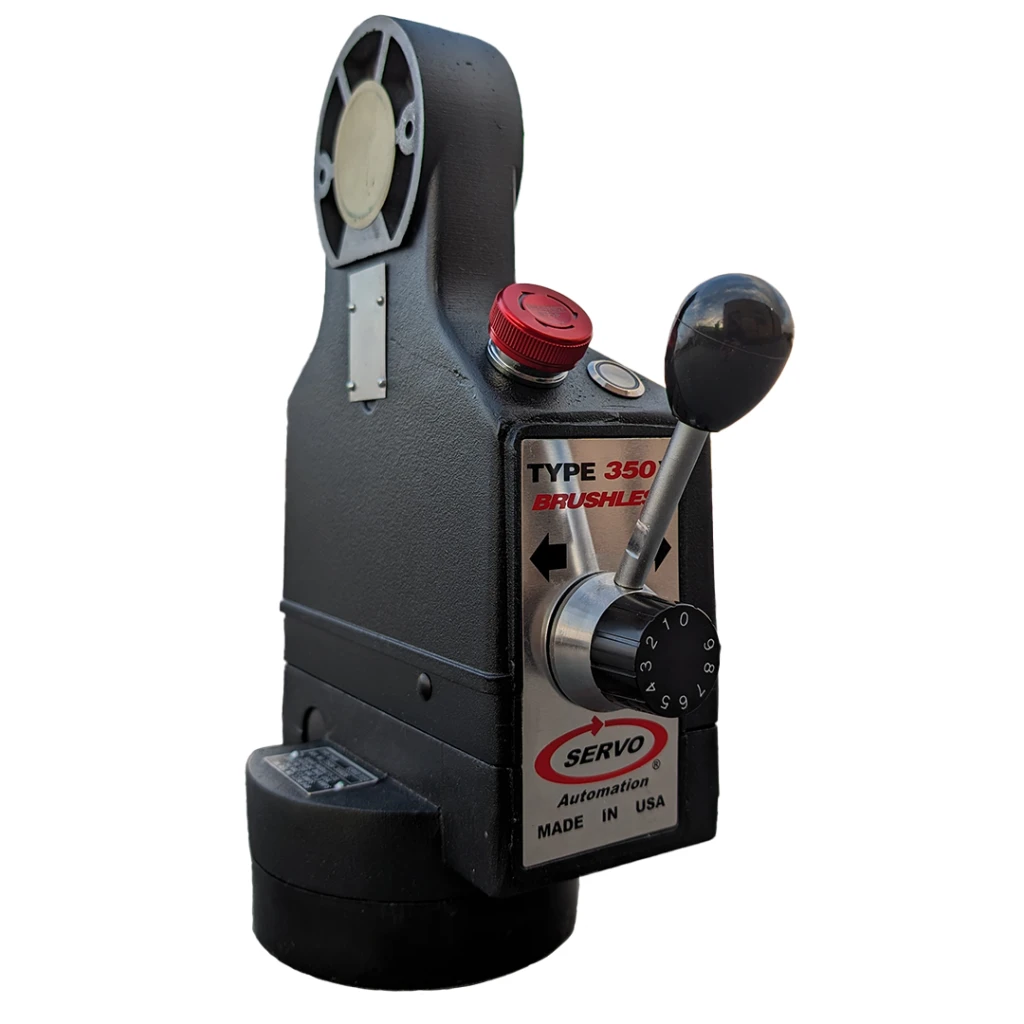 Servo 350X power feed with brushless DC motor