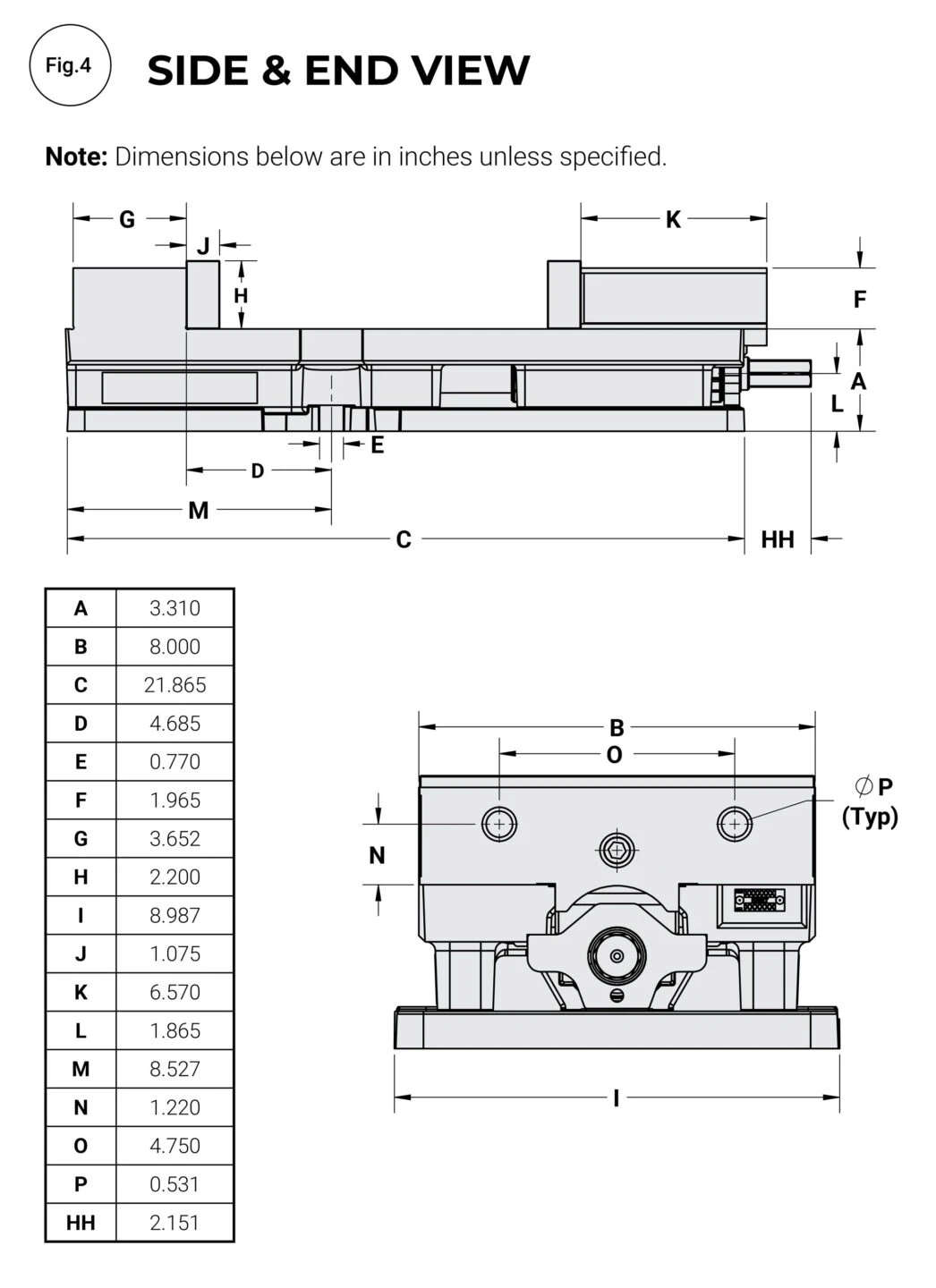 Kurt DX8 CrossOver Vise – DX8 - H&W