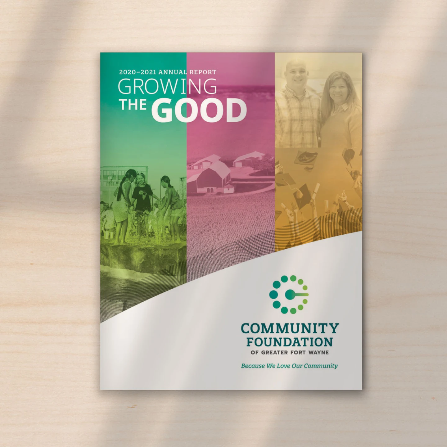 Community Foundation of Greater Fort Wayne annual report cover