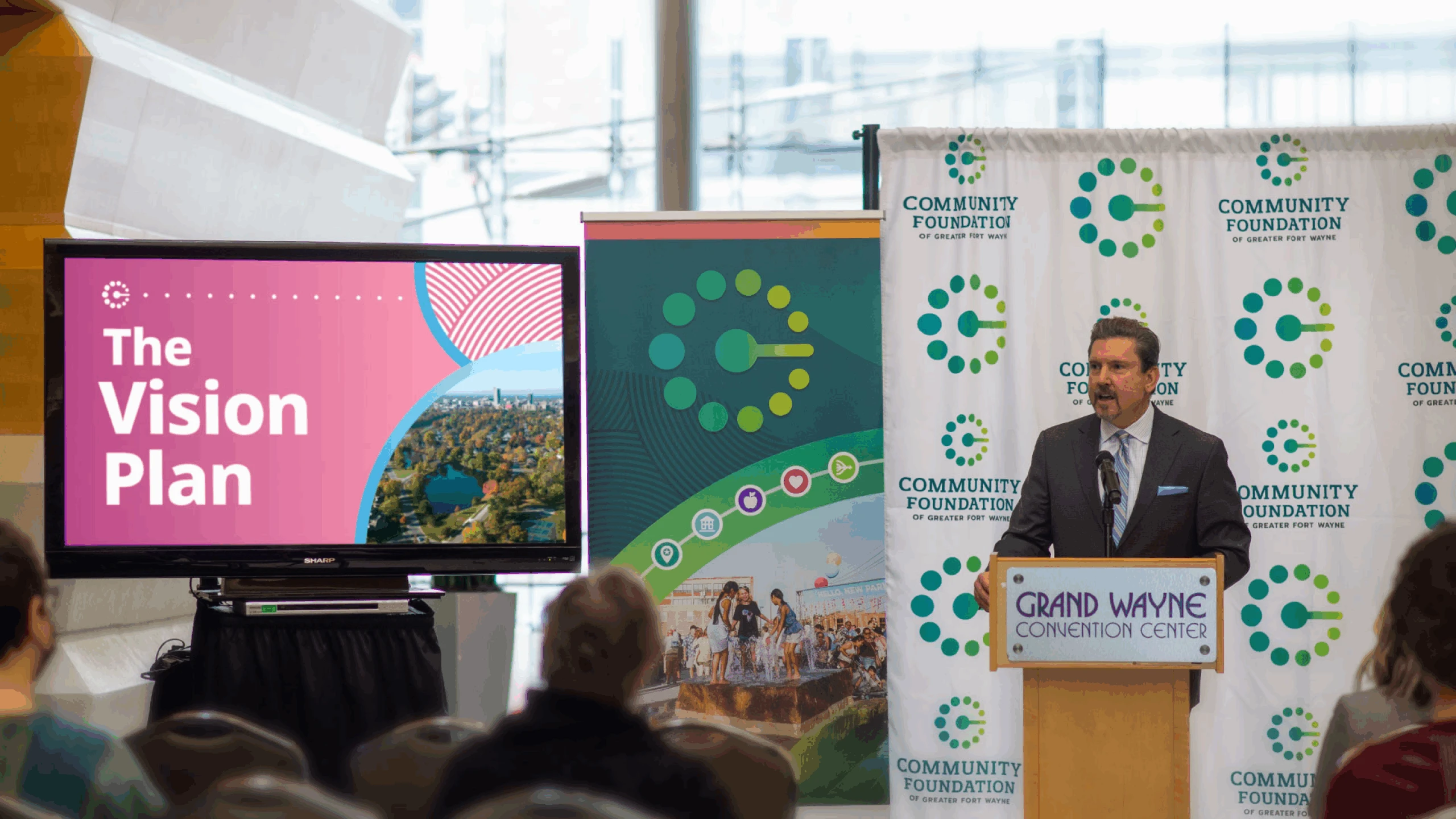 man speaking at CFGFW press conference