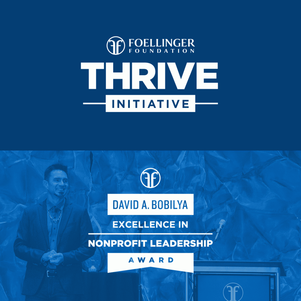 Foellinger Foundation Thrive Initiative lockup
